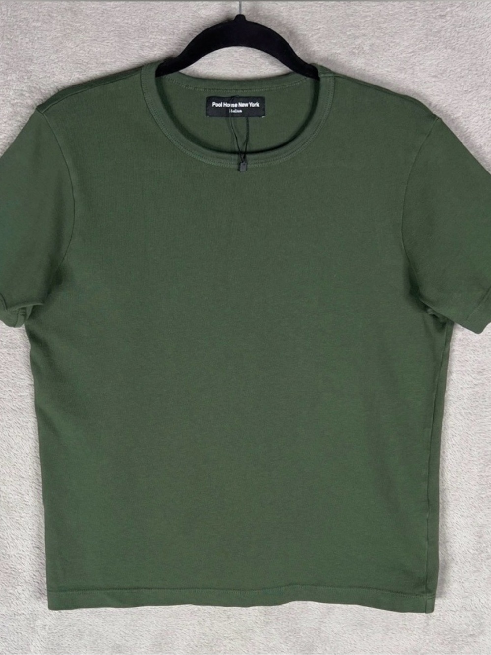 Pool House New York Heavy weight muscle tee shirt, men’s medium short